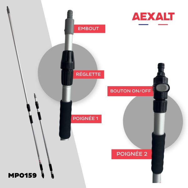 MANCHE PASSAGE D’EAU TÉLESC. - Image 2